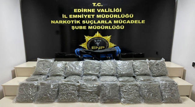 Hamzabeyli Sınır Kapısı’nda 12 kilo 920 gram esrar ele geçirildi