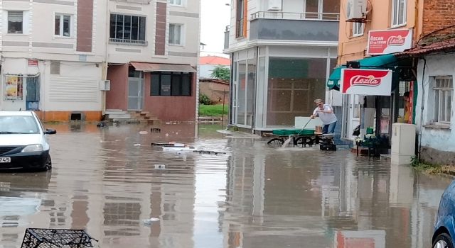 Trakya’da kuvvetli sağanak etkili oldu