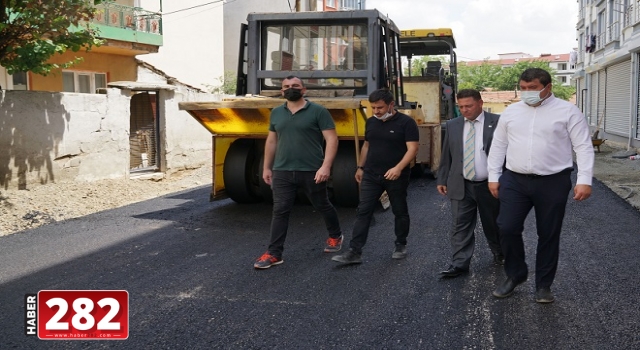 Hıdırağa’da Yol ve Asfalt Çalışmalarımız Devam Ediyor