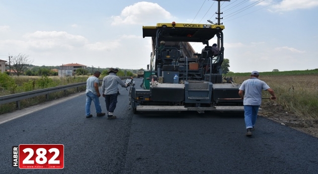 Yulaflı İle Velimeşe Bağlantı Yolunun Yapımı Tamamlandı