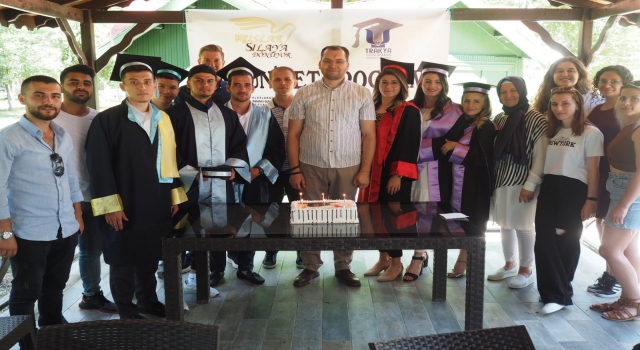 Edirne’de uluslararası öğrenciler için mezuniyet programı düzenlendi