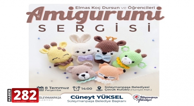 Süleymanpaşa Belediyesinden farklı bir sergi