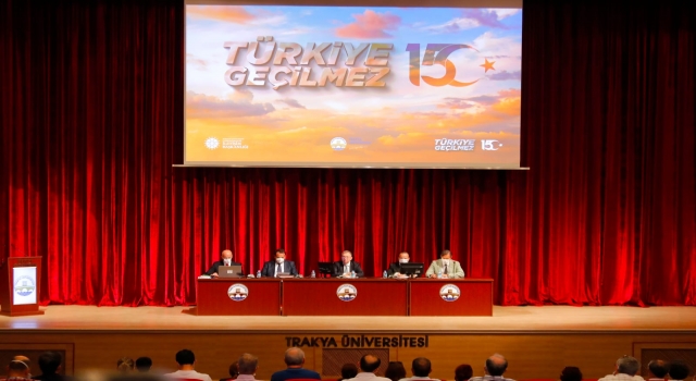 TÜ Senatosu, 15 Temmuz Demokrasi ve Milli Birlik Günü dolayısıyla özel gündemle toplandı