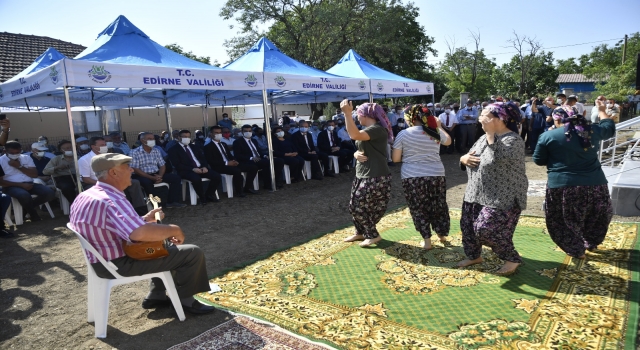 Edirne Valiliğinin destekleriyle yapılan Musulça köyü cemevi törenle açıldı