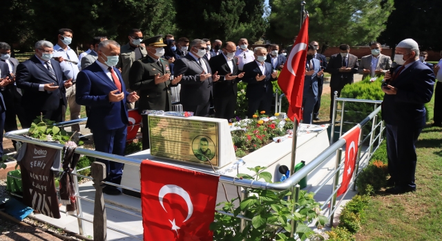 Trakya’da 15 Temmuz Demokrasi ve Milli Birlik Günü dolayısıyla şehit kabirleri ziyaret edildi