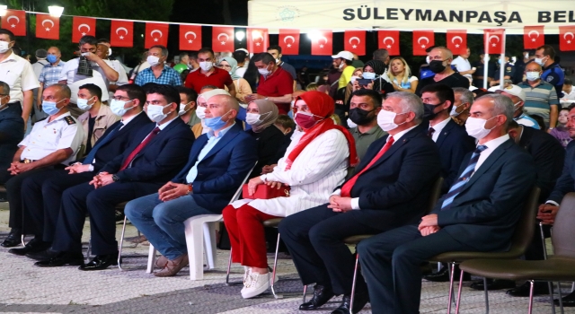 Trakya’da ”15 Temmuz Demokrasi ve Milli Birlik Günü” dolayısıyla etkinlikler düzenlendi