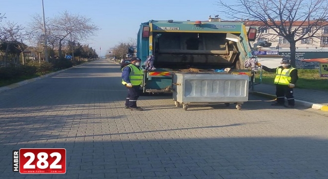 Marmaraereğlisi Temizlik İşleri Müdürlüğü Görevinin Başında