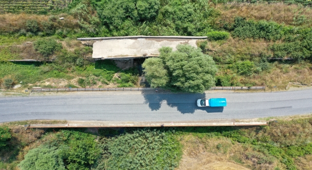 Tekirdağ’da günümüze 3 kemeri ulaşan tarihi Karapürçek Köprüsü ilgi görüyor
