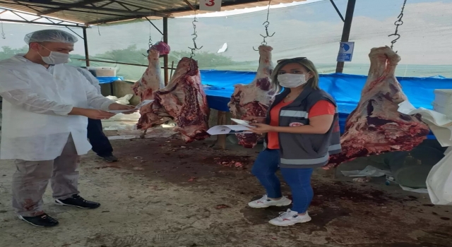 Kırklareli’nde kurban satış ve kesim yerleri denetlendi