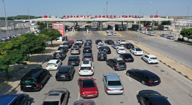 Gurbetçilerin hüzünlü dönüş yolculuğu başladı