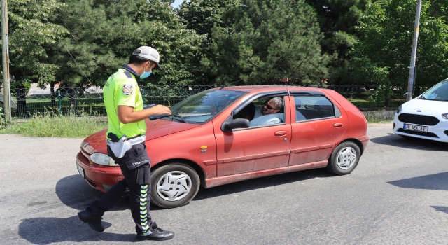 Kırklareli’nde drone destekli trafik denetimi yapıldı