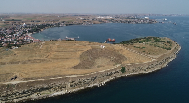 Tekirdağ’da 2600 yıllık Perinthos Antik Kenti’ndeki tiyatro alanı gün yüzüne çıkarılacak