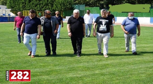 Beşiktaşlı yöneticiler Ergene Velimeşespor’un tesislerine hayran kaldı