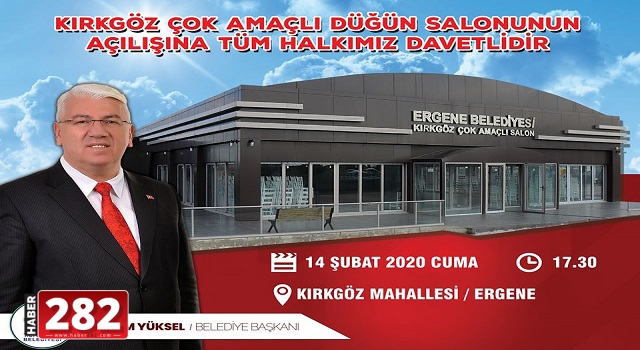 Ergene Belediyesi’nde 14 Şubatta Çiftte Mutluluk Yaşanacak