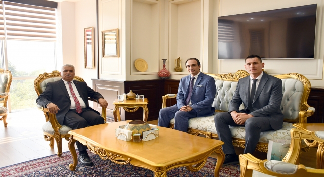 Yunanistan Edirne Konsolosu Radiopoulos’dan Vali Yıldırım’a ziyaret