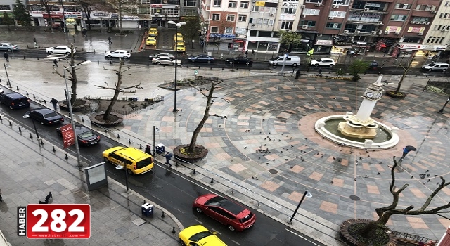 Çorlu'da sağanak