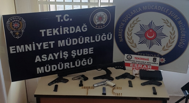 Tekirdağ’da çeşitli suçlardan aranan 14 kişi yakalandı