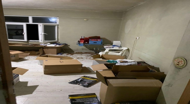 Tekirdağ’da 3 milyon 50 bin kaçak filtreli sigara kağıdı ele geçirildi