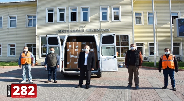 Hayrabolu’da ihtiyaç sahibi ailelere gıda yardımı yapıldı