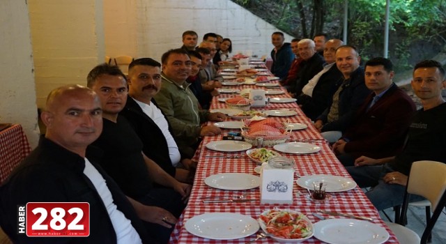 Ergene Zabıtası yemekte buluştu