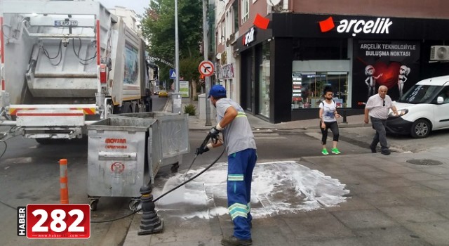 Temizlik Ekiplerimiz 7/24 İş Başında