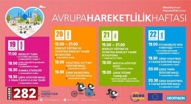 Avrupa Hareketlilik Haftası Etkinlikleri Başlıyor