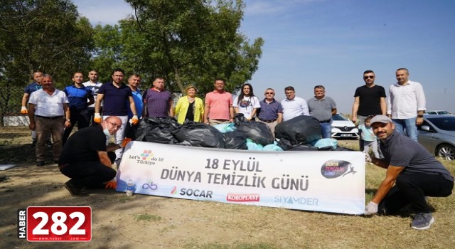 Çevre Farkındalığı Etkinliğinde 555 kg Atık Toplandı