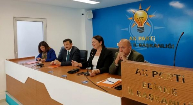 AK Parti Genel Başkan Yardımcısı Dağ, Edirne teşkilatı ile buluştu