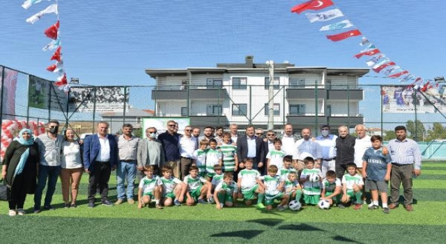 Kumbağ Yaşar Vardar Spor Tesisleri törenle hizmete açıldı