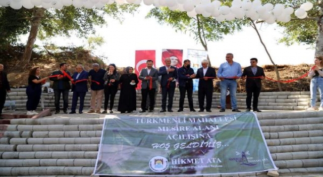 Marmaraereğlisi’nin mesire alanı törenle açıldı