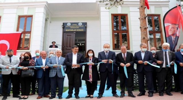Edirne’de muhtarların ihtiyaçlarını karşılayabileceği ’Muhtarlar Konağı’ açıldı